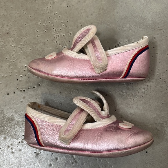 Gucci Other - Gucci Bunny Baby Shoes